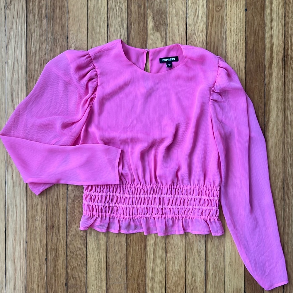 Pink Express top